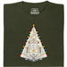 Distruttore di Alberi - Natale secondo il decreto imperiale - Vista Principale T-Shirt Verde Scuro