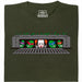 IT vs. Turtles - Vue principale T-Shirt Vert Foncé