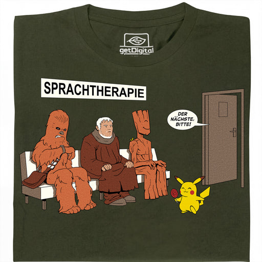 Logopedia - Vista principale T-Shirt Verde scuro