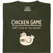 Chicken Game - Main view T-Shirt Dark Green