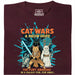 Cat Wars - A Meow Hope - Vista principal Camiseta Rojo oscuro