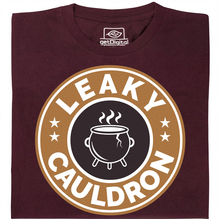 Leaky Cauldron - Main view T-shirt Dark Red
