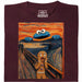 The Scream - Cookie Monster Edition - Main view T-Shirt Dark Red