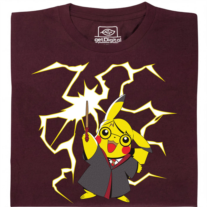 Pocket Wizard - Vista principal Camiseta Rojo oscuro