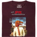 P.M. Magazine 11/1978 Il Dinosauro in Noi - Vista principale T-Shirt Rosso Scuro