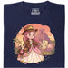 Nerdy Princess &amp; The Lost Temple - Vista principale T-shirt Blu navy