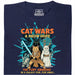 Cat Wars - A Meow Hope - Vista principal Camiseta Azul marino