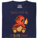 Voices Told Me To Burn Things - Vue principale T-Shirt Bleu marine