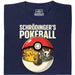Schrödinger's Ball - Main view T-Shirt Navy Blue