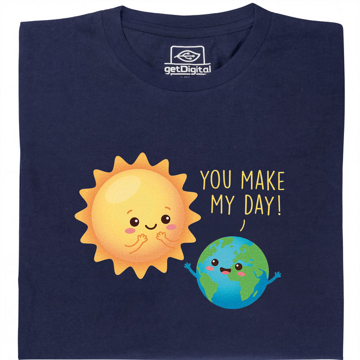 You Make My Day - Main view T-shirt Navy Blue
