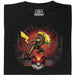 ¡Apareció un Xenomorfo Salvaje! - Vista principal Camiseta Negra