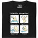 Scientific Meowthod - Hoofdweergave T-shirt Zwart