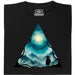 Triangle Landscape - Vista Principale T-Shirt Nero