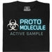 Protomolecule - Active Sample - Main view T-shirt Black