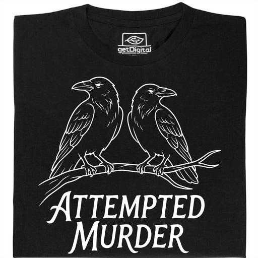 Attempted Murder - Vista principale T-shirt Nero