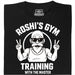 Training with the Master  - Vista principal Camiseta Negra