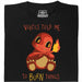 Voices Told Me To Burn Things - Vue principale T-Shirt Noir