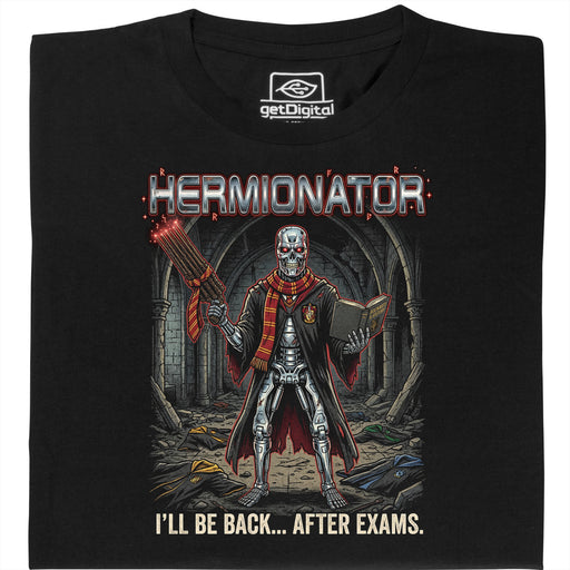 Hermionator - Vista principale T-Shirt Nero