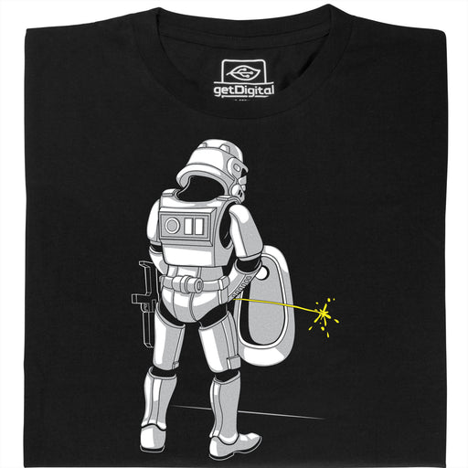 Trooper Aim - Vista principale T-Shirt Nero
