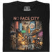 No Face City - Vue principale T-shirt Noir