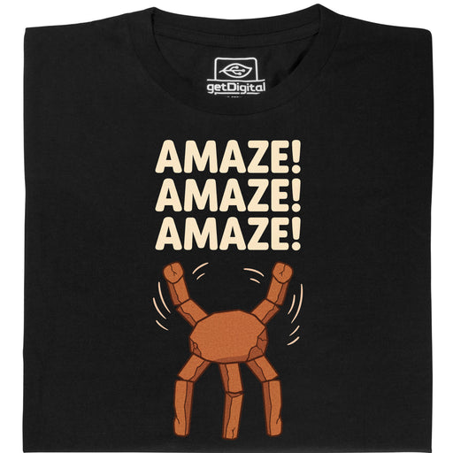 Amaze Amaze Amaze - Vista principal Camiseta Negro