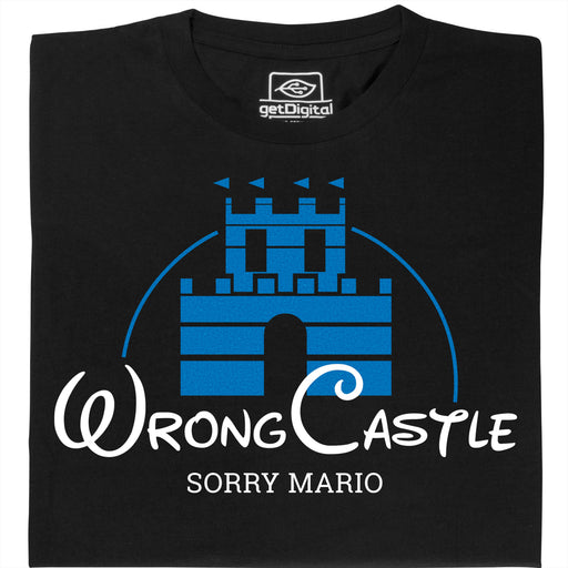 Sorry Mario - Vista principale T-shirt Nero
