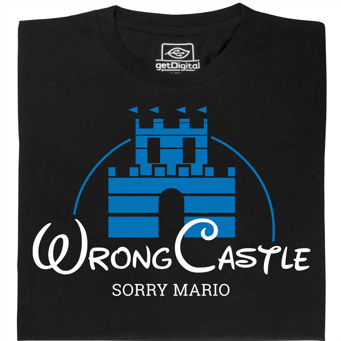 Sorry Mario - Main view T-shirt Black