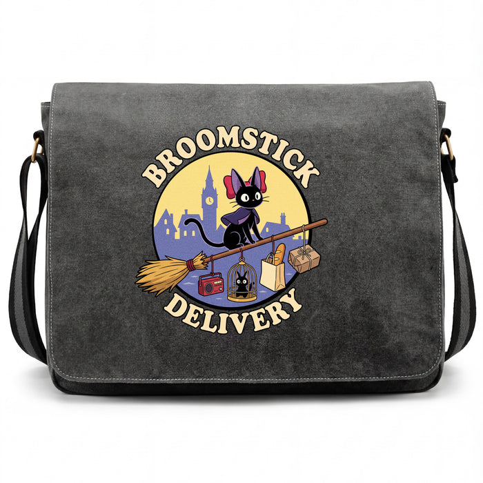 Broomstick Delivery - Il Gatto Prende in Mano il Servizio di Consegna - Veduta principale Borsa