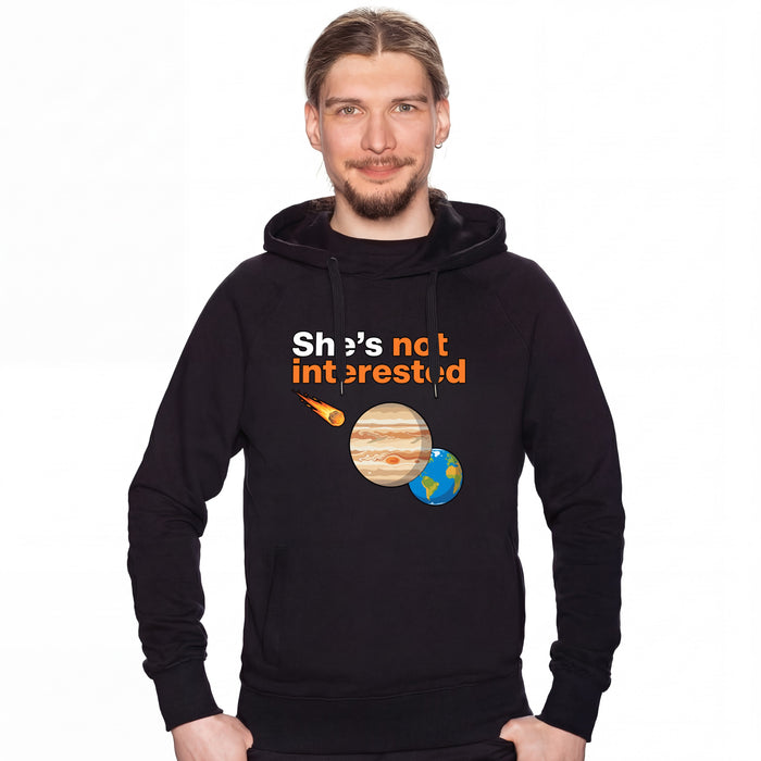 She's not interested - Sudadera Hombre David