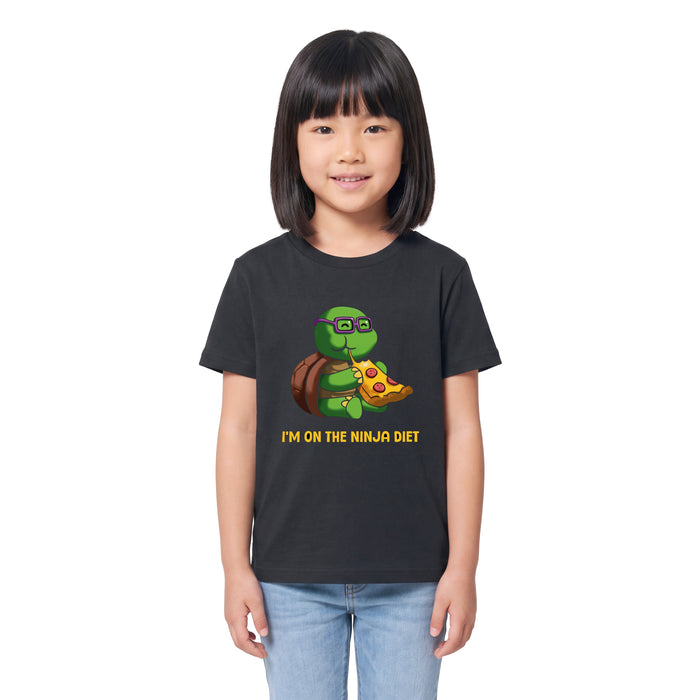 Ninja Diet - Kindershirt Model Mädchen 2