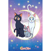Poster di Sailor Moon Luna, Artemis e Diana