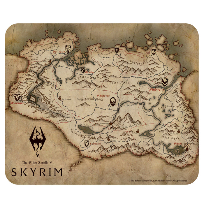 Tappetino per mouse per PC con Elder Scrolls Skyrim(3) antiscivolo in gomma neoprene dimensioni standard 220 mm x 7 pollici (180 mm) x 1/8 (3 mm) tappetino per mouse per computer portatile Tappetino per mouse per PC con Elder Scrolls Skyrim(3) antiscivolo in gomma neoprene dimensioni standard 220 mm x 7 pollici (180 mm) x 1/8 (3 mm) tappetino per mouse per computer portatile