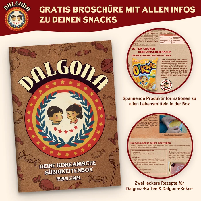 Dalgona Korea Snack Box "Rescue" - Free Instead of Throwing Away