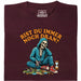 Ben je nog steeds aan de beurt? - Voorkant T-Shirt Donkerrood