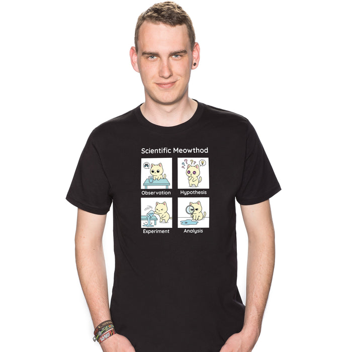 Scientific Meowthod - T-shirt Man Colin