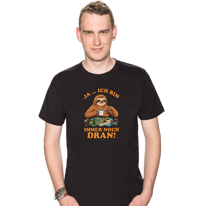Ja … ich bin immer noch dran! - T-Shirt Mann Colin