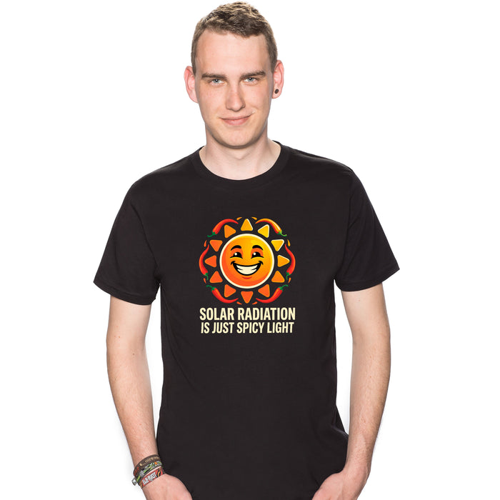 Solar Radiation Is Just Spicy Light - T-Shirt Mann Colin
