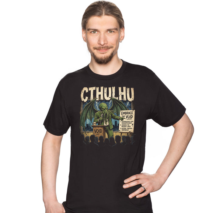 Cthulhu - Embrace the Void - T-Shirt Mann David