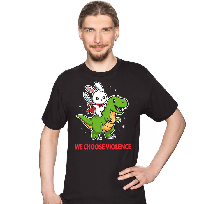 We Choose Violence - T-Shirt Uomo David