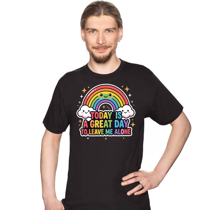 A Great Day To Leave Me Alone - T-shirt Man David