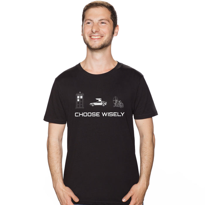 Choose Your Time Machine - Camiseta Hombre Tobi