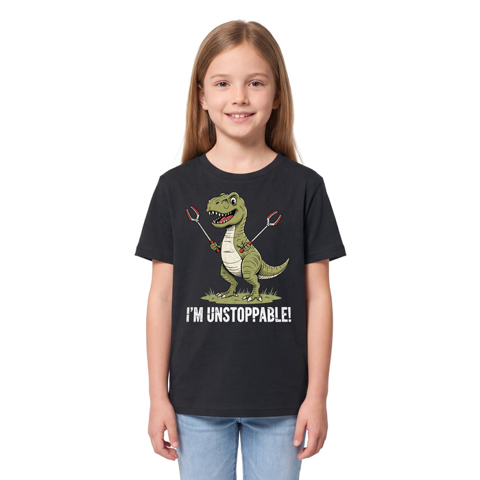 Unstoppable T-Rex - Kindershirt Model Mädchen 1