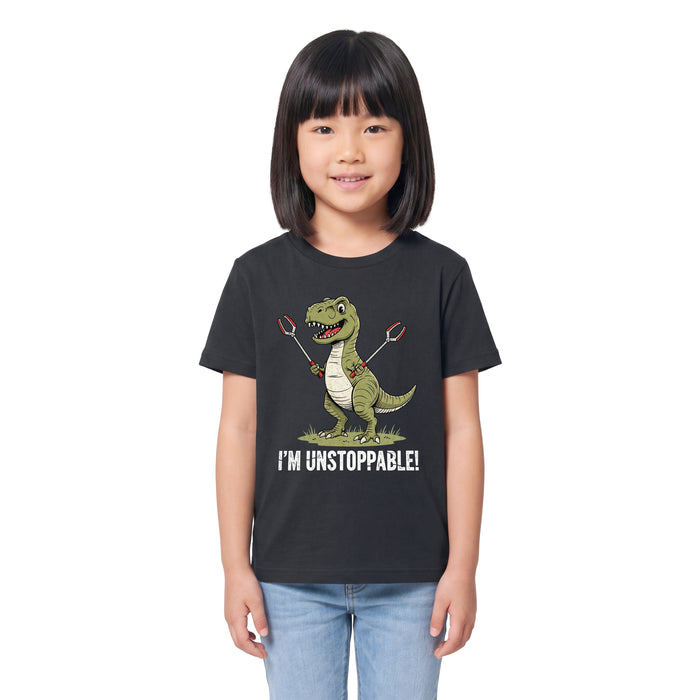 Unstoppable T-Rex - Kindershirt Model Mädchen 2