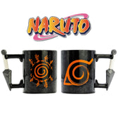 Tazza Naruto Shippuden 3D - Tazza Kunai con Simbolo Konoha