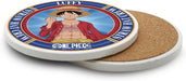 One Piece Keramiek Onderzetters - Monkey D. Luffy