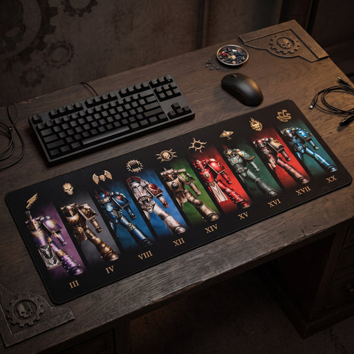 Warhammer 40.000 Tappetino per Mouse XL - The Horus Heresy Traitor Legions
