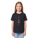 Würfelplaneten - Kindershirt Model Mädchen 1
