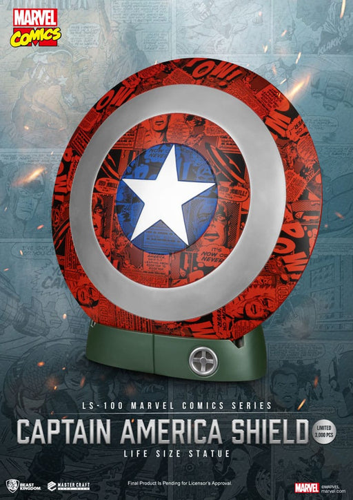 Captain America schild op ware grootte (Comic Edition)