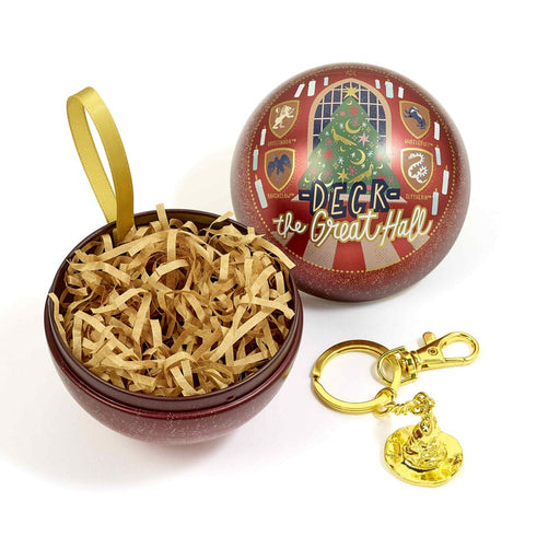 Pallina di Natale Harry Potter Deck the Great Hall con portachiavi