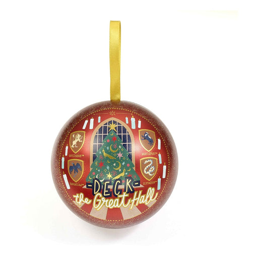 Pallina di Natale Harry Potter Deck the Great Hall con portachiavi